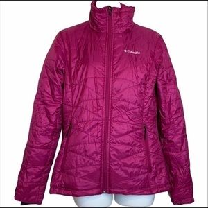 Columbia Puffer Pink Jacket Size S